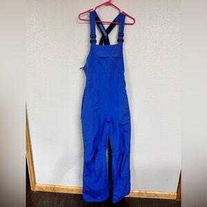 Burton GORE-TEX Bibs Snow Pants Ski Snowboard Women's Large Blue NWOT